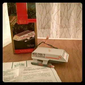 USS ENTERPRISE GALILEO ORNAMENT